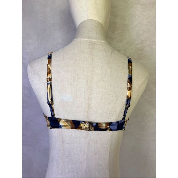 Vintage 1990s Bikini Top Swimsuit Bathing Suit - Picture 3 of 5